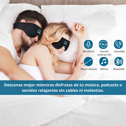 Mascara de sueño 3 en 1
