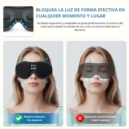 Mascara de sueño 3 en 1